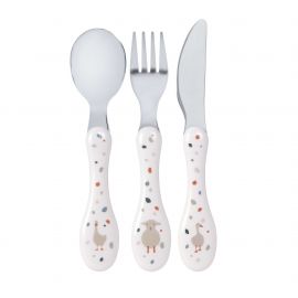 Cutlery3pcs Tiny Farmer Sheep/Goose