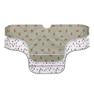 Long Sleeve Bib 2 pcs ass. Little Forest Fox
