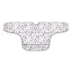 Long Sleeve Bib 2 pcs ass. Little Forest Fox