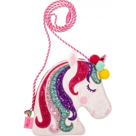 Glitzer-Täschchen Einhorn-Paradi