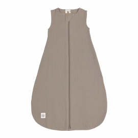Baby Sommerschlafsack GOTS - Taupe, Grau Gr.50/56
