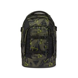 satch pack Geo Storm olive, black, yellow