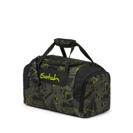 satch Duffle Bag Geo Storm olive, black, yellow