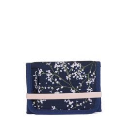 satch WalletBloomy Breeze dark blue, rose, white