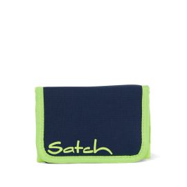 satch WalletToxic Yellow dark blue, neon, yellow