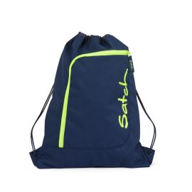 satch Gym BagToxic Yellow dark blue, neon, yello