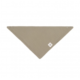 Dreieckstuch GOTS Bandana - Oliv