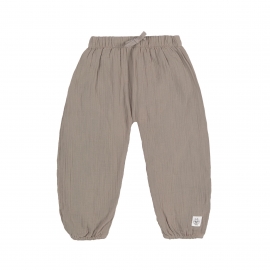 Baby Pumphose GOTS - Taupe, Grau