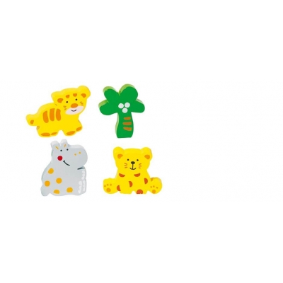 GoKi Einlegepuzzle Wilde Tiere