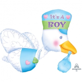 Multi-Ballon It's a Boy Storch F