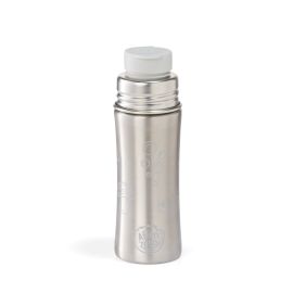 Edelstahl Trinkflasche Koala Silber Grau