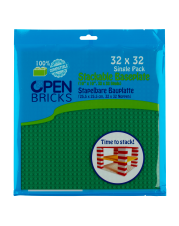 Open Bricks Baseplate 32x32 green (1)