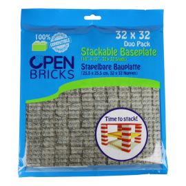 Open Bricks Baseplate 32x32 Gepflastert (2)