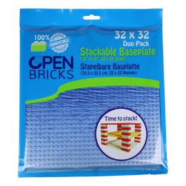 Open Bricks Baseplate 32x32 Wasser (2)