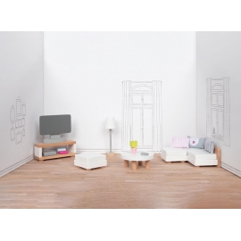 Puppenmöbel Style, Wohnzimmer