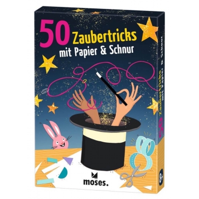 50 Zaubertricks mit Papier und S
