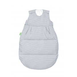 Thermo-Nest Daunen-Schlafsack Vichy karo silber
