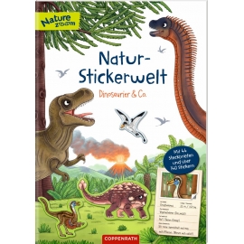 Natur-Stickerwelt Dinosaurier & Co