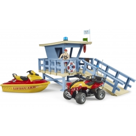 Bworld Lifeguard Station,Quad,Water