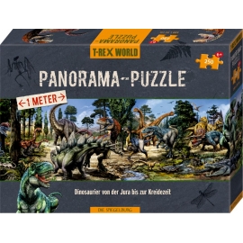 T-RexWorld - Panorama-Puzzle, 250 Teile