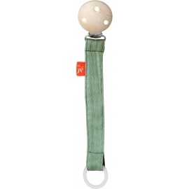 Pacifierclip Muslin Olive