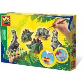 SES Creative - Gipsfiguren Dinos