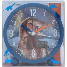 Dino World Wecker blau