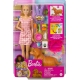 Mattel - Barbie Puppe mit Hund &