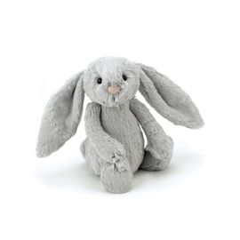 Bashful Silver Bunny Medium