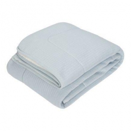 Wiegedecke Pure Soft Blue blau