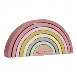 Little Dutch Stapelturm Regenbogen pink