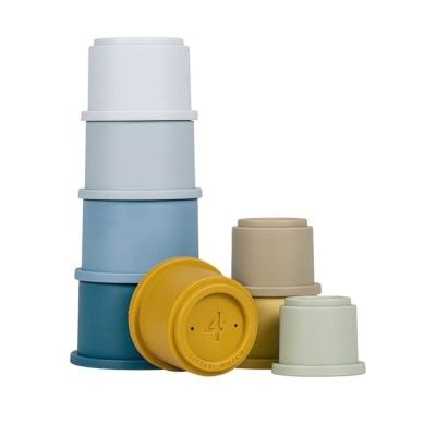 Little Dutch Stapelbecher blau