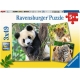 Ravensburger - Panda, Tiger und