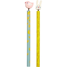 XL-Bleistift mit Wackel-Topper Fröhliche Ostern!