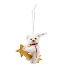 Teddyb.Sternschnuppe 11 Rms.Weis