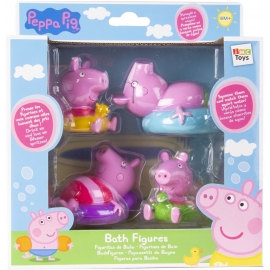 IMC - Peppa Pig Badefiguren 4er
