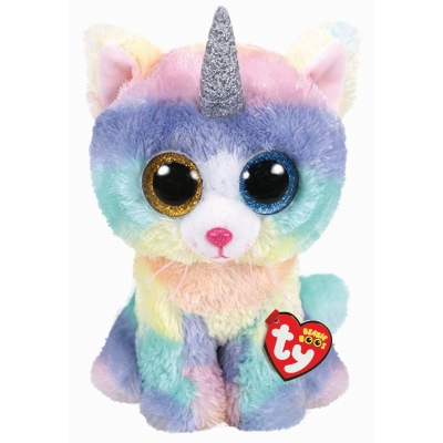 Ty - Beanie Boos - Heather Cat W