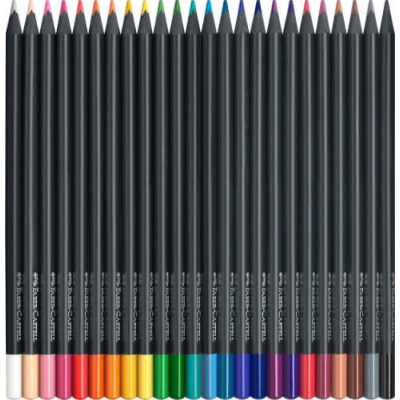Buntstifte Black Edition 24er Kartonetui