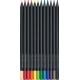 Buntstifte Black Edition 12er Kartonetui