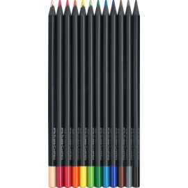 Buntstifte Black Edition 12er Kartonetui
