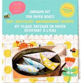 Falt-Bastelset Wasserpapier-Schiffe