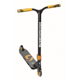 Stuntscooter Six Degrees 100mm schwarz/kupferbr.