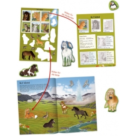 Natur-Stickerwelt Pferde Und Pon