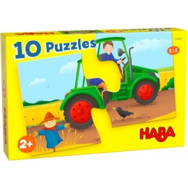 10 Puzzles Auf Dem Bauernhof