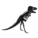 3D Papiermodell - Tyrannosaurus