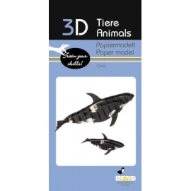 3D Papiermodell - Orca, Spezialk