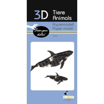 3D Papiermodell - Orca, Spezialk