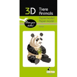 3D Papiermodell - Panda, Spezial
