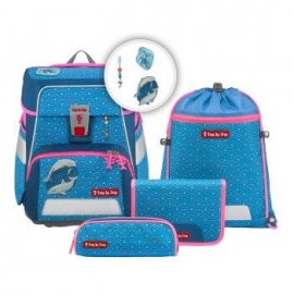 "SPACE Schulranzen-Set ""Dolphin
