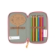 School Triple Pencil Case Unique